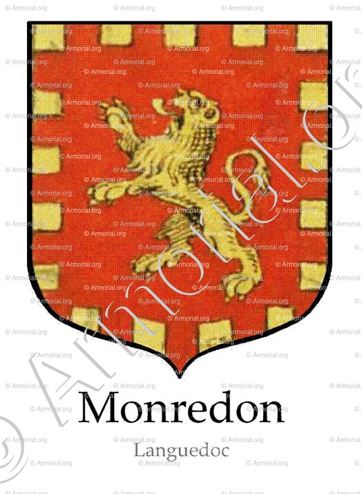 MONREDON_Languedoc, 1696._France