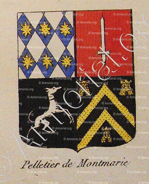 PELLETIER DE MONTMARIE_Noblesse d'Empire._France