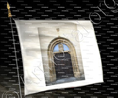 drapeau-BRUSSIEU_Eglise de Brussieu. Rhône_France