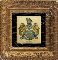 cadre-ancien-or-SULGER_Wappenbuch der Stadt Basel . B.Meyer Knaus 1880_Schweiz 