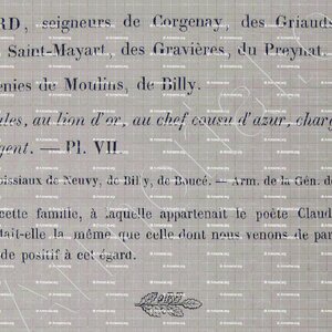 BILLARD_Armorial du Bourbonnais (Cte G. de Soultrait, 1857)_France (ii)