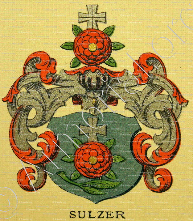 SULZER_Wappenbuch der Stadt Basel . B.Meyer Knaus 1880_Schweiz 