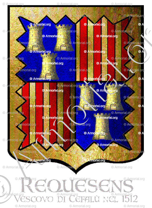 REQUESENS_Sicilia. Vescovo di Cefalù nel 1512._Italia (i)