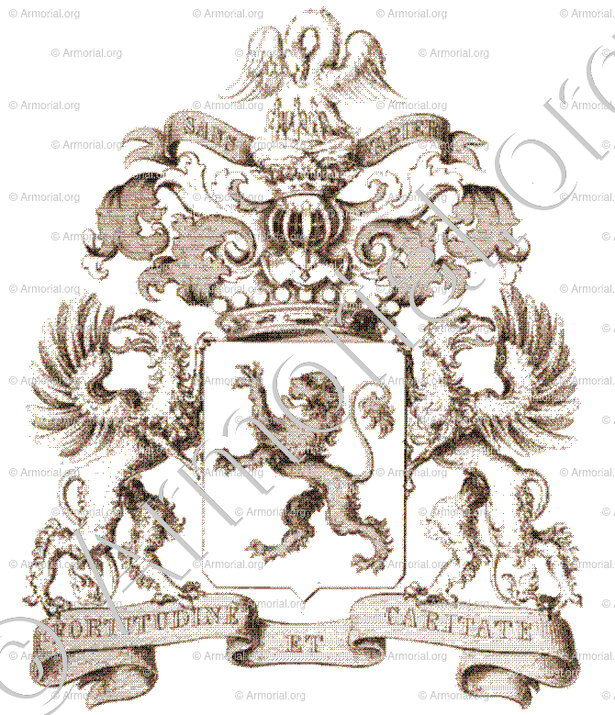de MENSDORFF- POUILLY_Lorraine 1380. Wien 1844_France Österreich