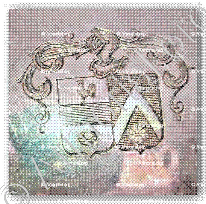 SOLANET_gravure sur theiere  en argent aux armes Solanet (17e-18e s.)_France