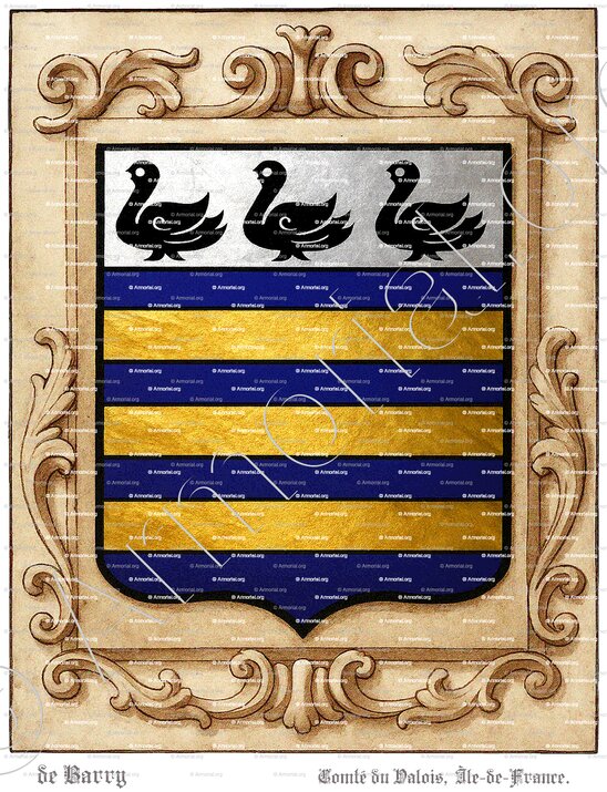 de BARRY_Comté de Valois. Île-de-France. France (1)