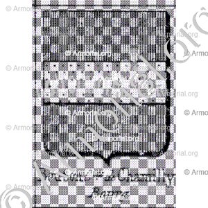 Bouton Ctes. de Chamilly