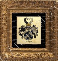 cadre-ancien-or-SÜRLIN ERIMANN_Wappenbuch der Stadt Basel . B.Meyer Knaus 1880_Schweiz 