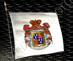 drapeau-REQUESENZ_Sicilia. Principe della Lusazia e di Pantelleria.  Sassonia, Catalogna, Sicilia_Italia (i)