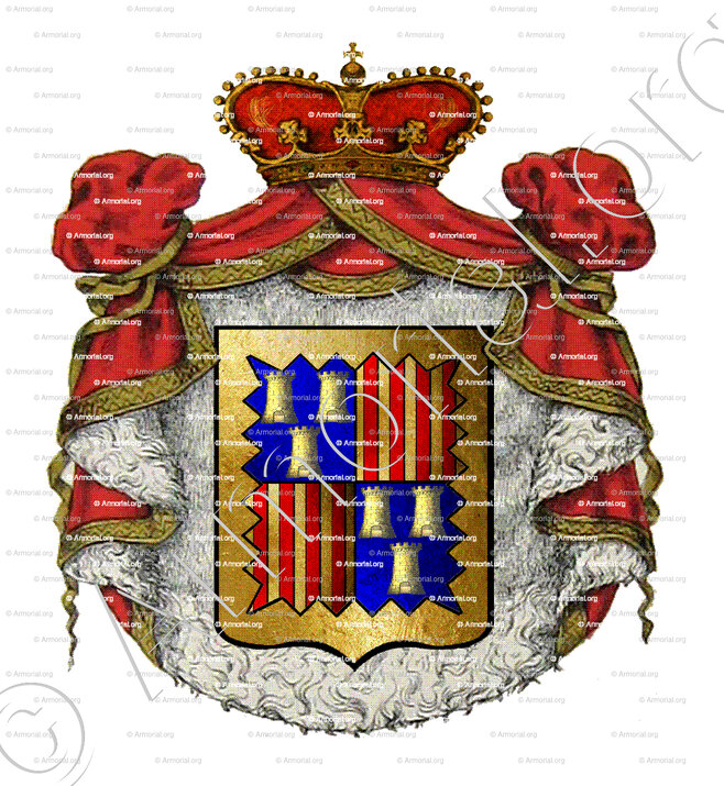 REQUESENZ_Sicilia. Principe della Lusazia e di Pantelleria.  Sassonia, Catalogna, Sicilia_Italia (i)