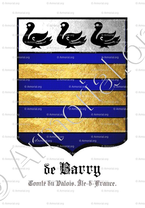 de BARRY_Comté de Valois. Île-de-France. France (2)