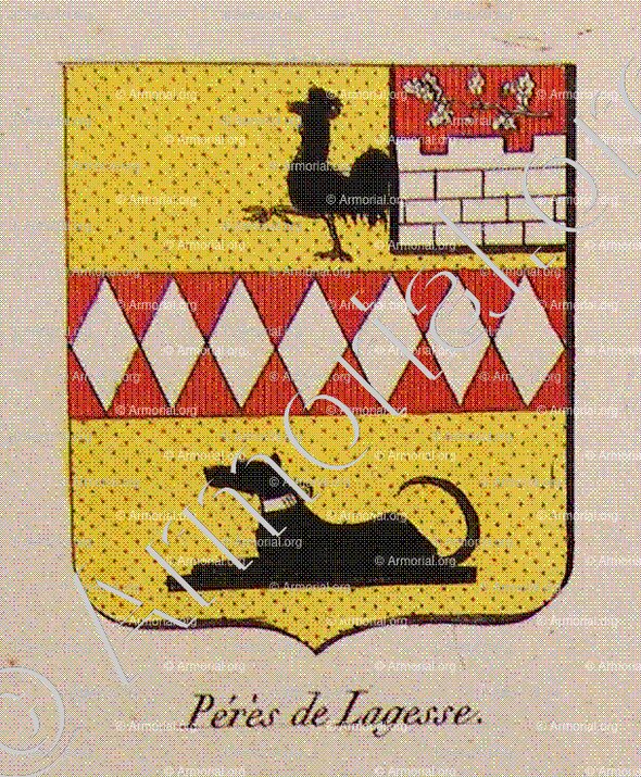 PERES DE LAGESSE_Noblesse d'Empire._France