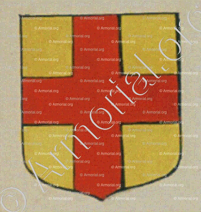 de REINACH née d'ANDLAU (Alsace)_Blason enregistré sous le règne de Louis XIV_France