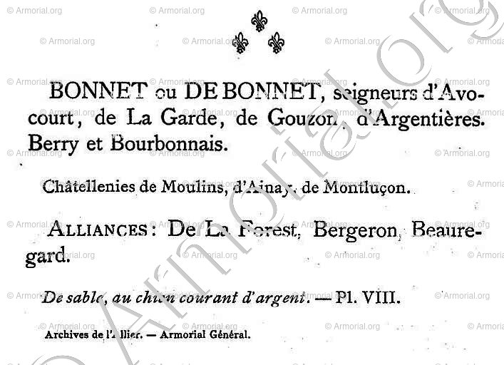BONNET