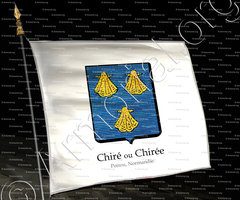 drapeau-CHIRÉ ou CHIRÉE_Poitou, Normandie (3)