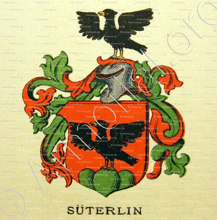 SÜTERLIN_Wappenbuch der Stadt Basel . B.Meyer Knaus 1880_Schweiz 