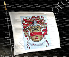 drapeau-KARM_Oesel (Armorial Daniel Sandoz, 1996)._Estland (ii)