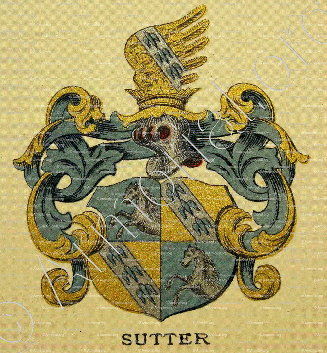 SUTTER_Wappenbuch der Stadt Basel . B.Meyer Knaus 1880_Schweiz 