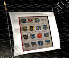 drapeau-ABOCCONI _Arme de nobili Veneti. 1650._Italia