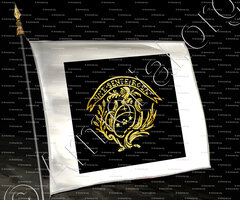 drapeau-DONIN DE ROZIÈRES_Dauphiné, XVIIIe siècle._France