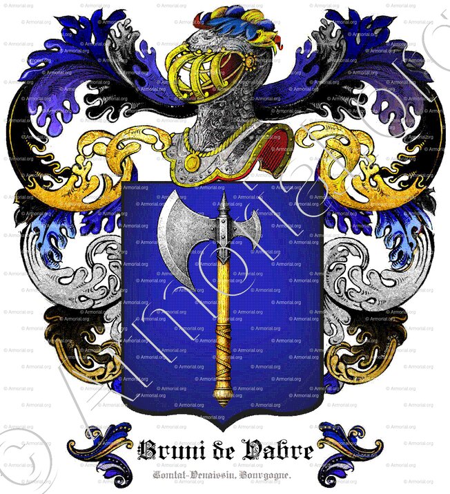 BRUNI de VABRE_Comtat-Venaissin, Bourgogne (1)