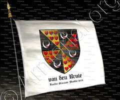 drapeau-van den Brule_Flandre Orientale. Anoblie 1654._Belgique (1)A