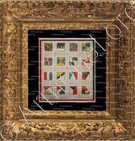 cadre-ancien-or-ABSPERG _Arme de nobili Veneti. 1650._Italia