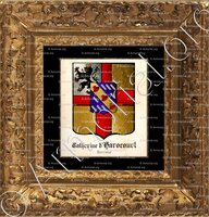cadre-ancien-or-Catherine d'Harocourt_Lorraine_France