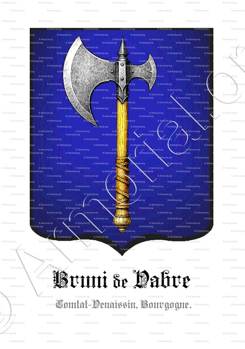 BRUNI de VABRE_Comtat-Venaissin, Bourgogne (2)