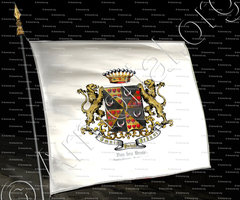 drapeau-Van den Brule_Flandre Orientale. Anoblie 1654. Comte van den Brule._Belgique (7)