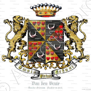 van den Brule_Flandre Orientale. Anoblie 1654. Comte van den Brule._Belgique (7)