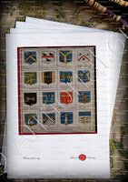 velin-d-Arches-ACHEI _Arme de nobili Veneti. 1650._Italia