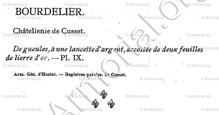 BOURDELIER