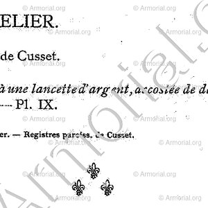 BOURDELIER_Armorial du Bourbonnais (Cte G. de Soultrait, 1890)_France (ii)