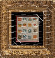 cadre-ancien-or-ALBERGATI _Arme de nobili Veneti. 1650._Italia