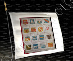 drapeau-ALBERGATI _Arme de nobili Veneti. 1650._Italia