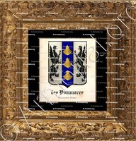 cadre-ancien-or-des POMMARES_Normandie, Rouen._France