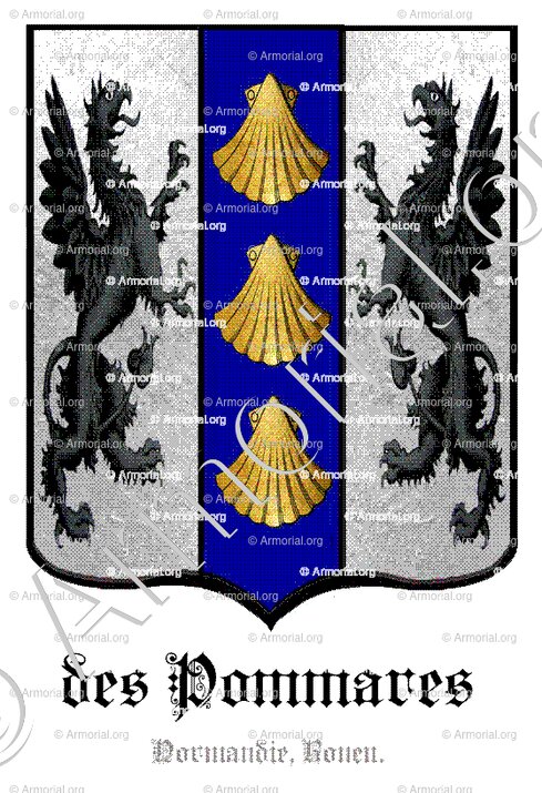 des POMMARES_Normandie, Rouen._France