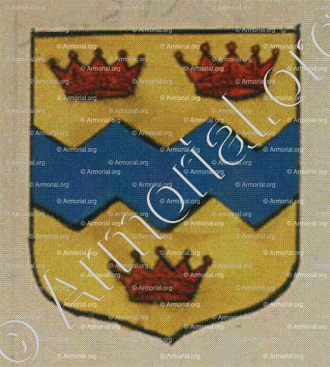 La BAUME (Alsace)_Blason enregistré sous le règne de Louis XIV_France 