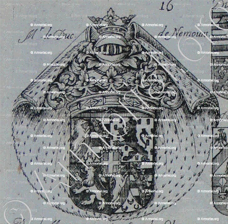 SAVOIE-NEMOURS_Duc de NEMOURS_Bogogne, Duché de Savoie.