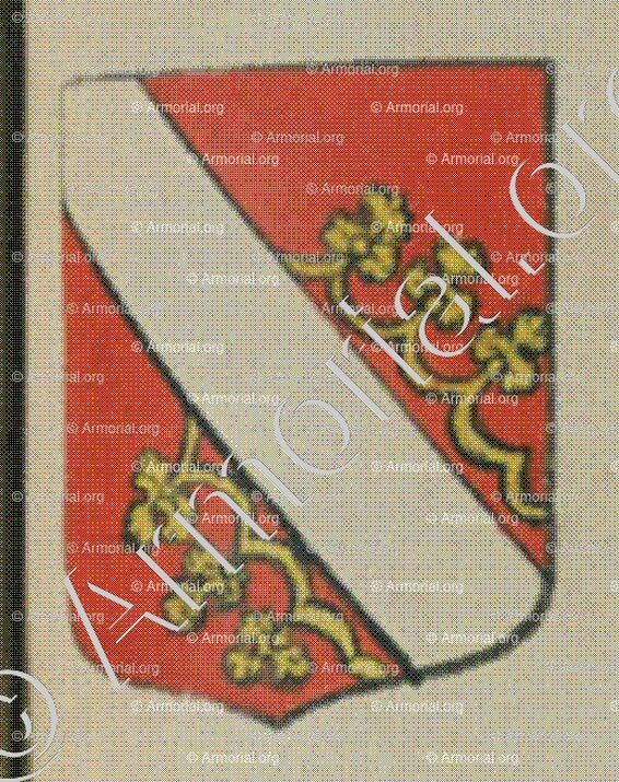 La Chancellerie de l'Evêché de Strasbourg (Alsace)_Blason enregistré sous le règne de Louis XIV_France 