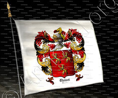 drapeau-CHOISEL_Touraine, 1696._France (ii)