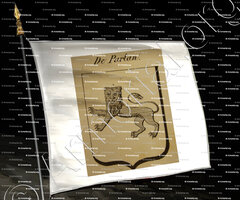 drapeau-DE PARLAN_Auvergne_France