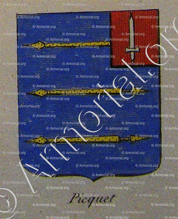 PICQUET_Noblesse d'Empire._France