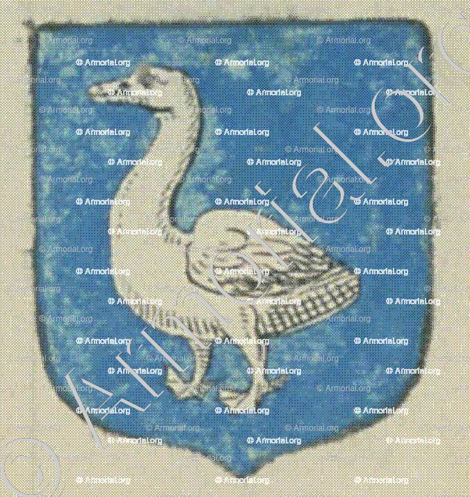 BAGNARD (La Rochelle)_Blason enregistré sous le règne de Louis XIV._France
