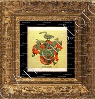 cadre-ancien-or-TOBLER_Wappenbuch der Stadt Basel . B.Meyer Knaus 1880_Schweiz 