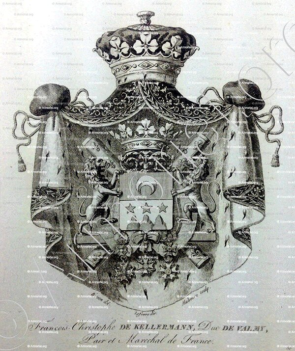 de KELLERMANN Duc de VALMY_Pair et Maréchal de France._France