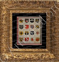 cadre-ancien-or-ALIDOFI _Arme de nobili Veneti. 1650._Italia