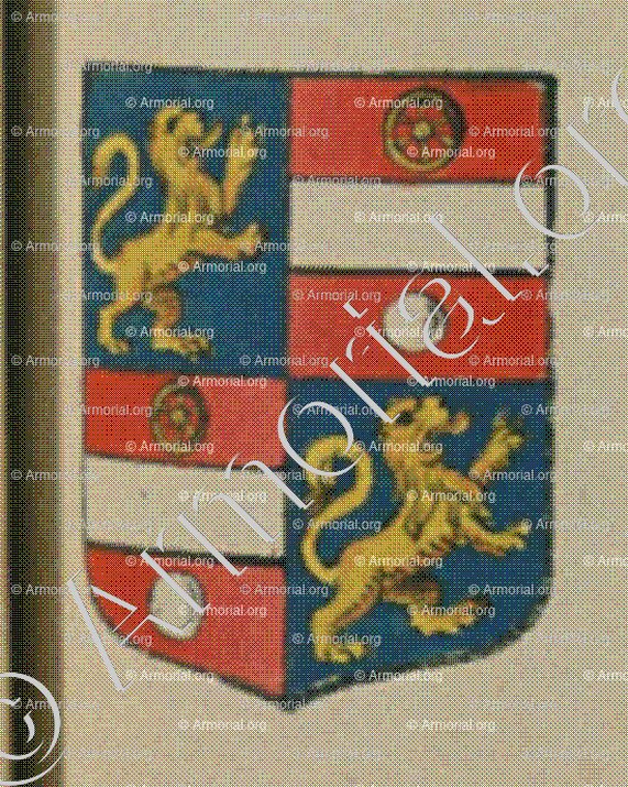 de ROLL (Alsace)_Blason enregistré sous le règne de Louis XIV_France