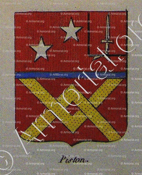 PISTON_Noblesse d'Empire._France